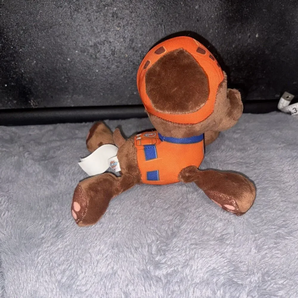Paw Patrol The Movie 8” ZUMA Plush Stuffed Animal Toy Brown Orange